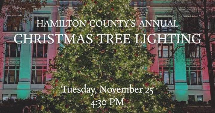 Hamilton County to host 4th annual Christmas tree lighting on courthouse lawn
