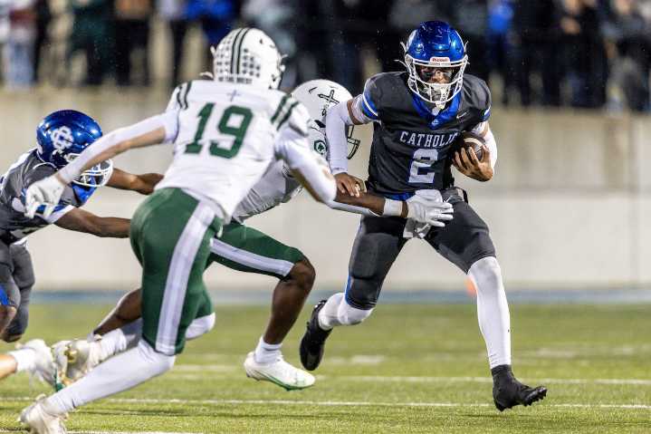 West Catholic football upsets Catholic Central with goal