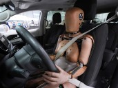 New crash test dummy that better resembles women gets key government endorsement