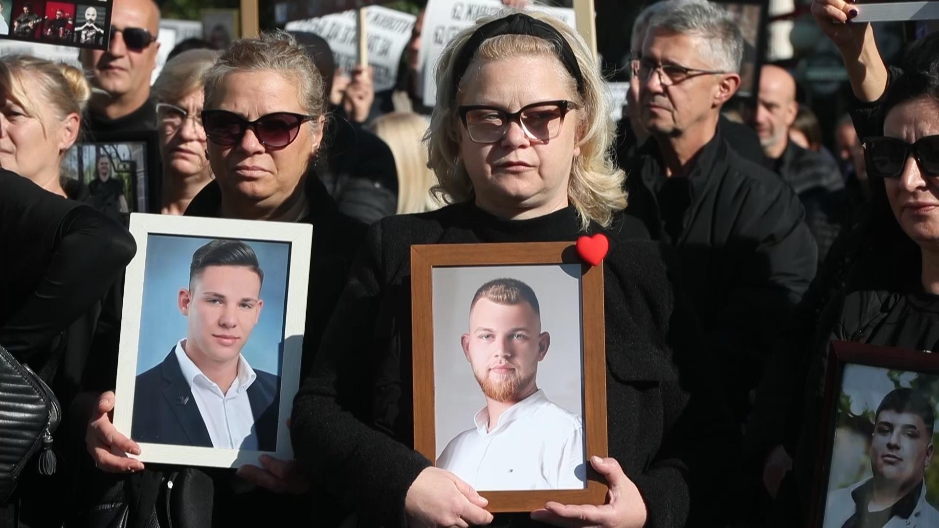 Thousands protest in Skopje to demand justice ahead of trial over North Macedonia night club fire