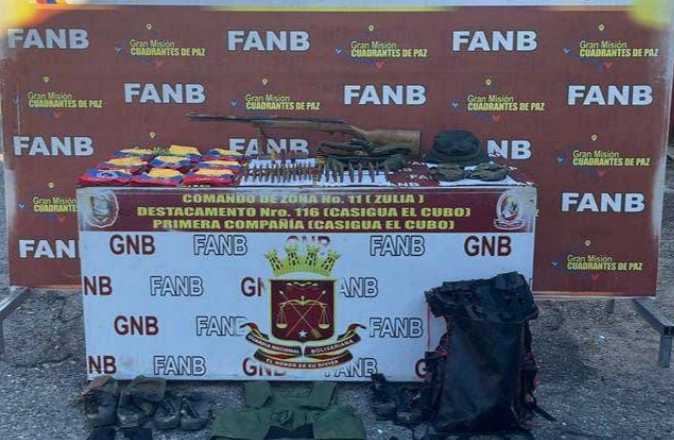 FANB  destruye campamento vinculado a las FARC  en Zulia