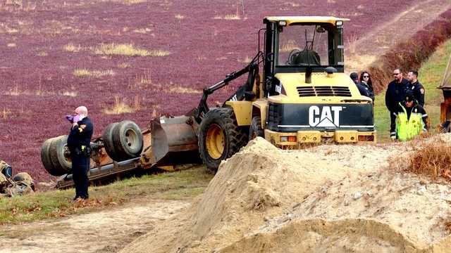 Worker dies in incident involving heavy machinery at Bourne cranberry bog