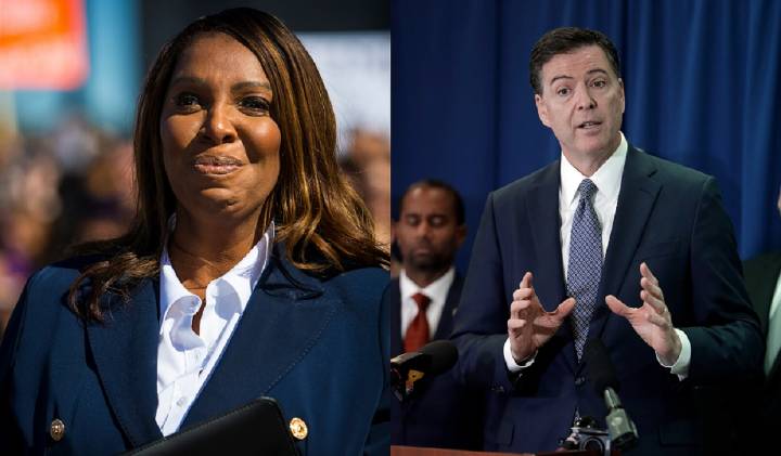 Jueza federal desestima acusaciones contra Comey y Letitia James