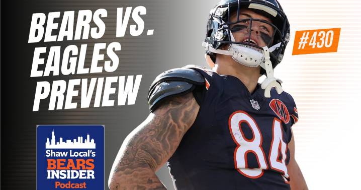 Bears Insider Podcast Episode 430: Bears vs. Eagles: Can Chicago knock out the defending champions?