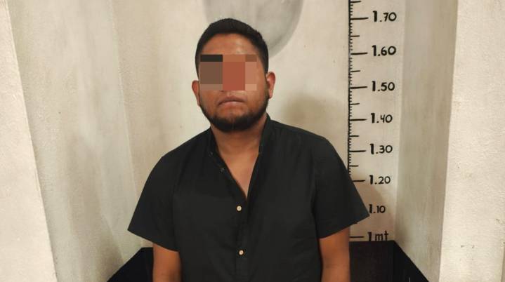 Detienen a sujeto por agredir a su pareja en Yautepec
