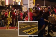 LAX protests to continue  as Thanksgiving travel surges