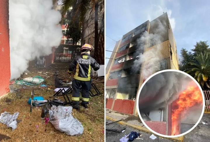 Explosión por acumulación de gas en Tlalnepantla, Estado de México deja tres heridos