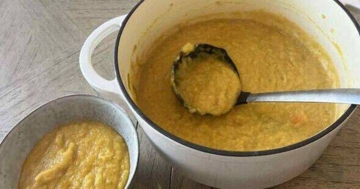 My 4-ingredient winter soup costs just 49p per portion and serves up to 7 people