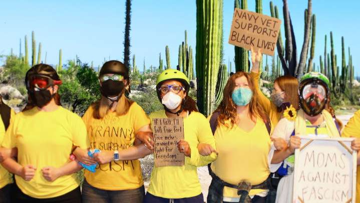 Illegal Immigration Stopped As Trump Kidnaps Wall Of Moms, Deploys On Southern Border