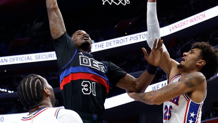 Detroit Pistons win 9th straight, 114-105, over Philadelphia 76ers
