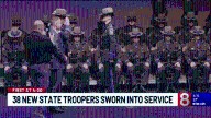 38 new Connecticut State Police troopers sworn into duty