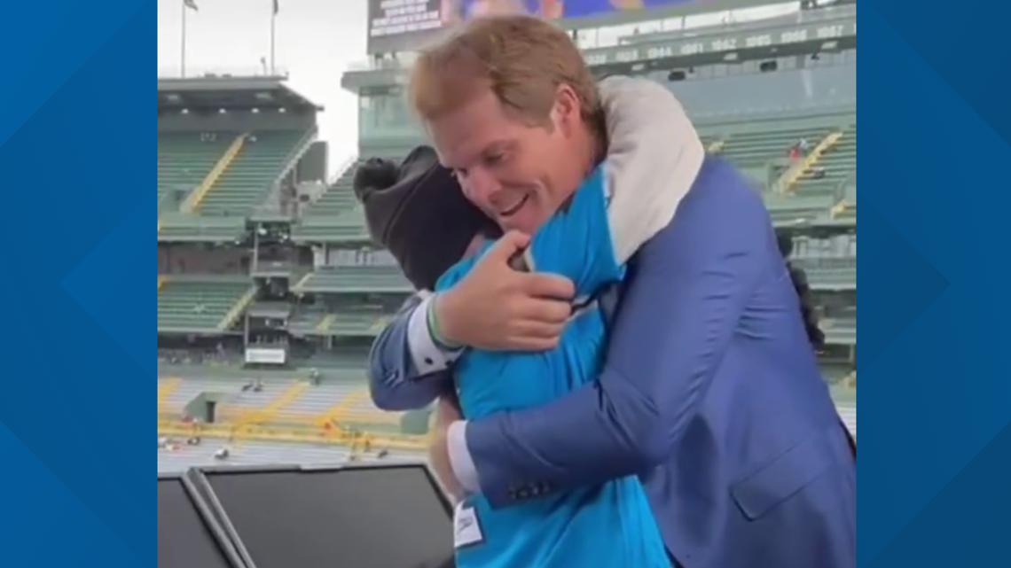 A boy bonded with Greg Olsen while awaiting a heart transplant. Eight years later, they reunited