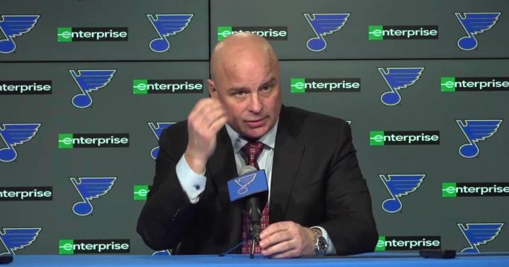 'It's been fun to watch' Blues' improvement, Jim Montgomery says