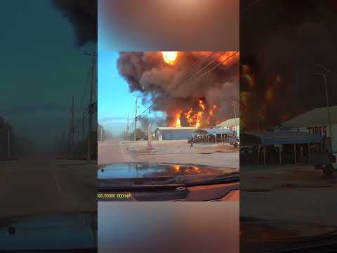 New Dashcam Video Shows Different Angle of UPS Plane Crash #shorts