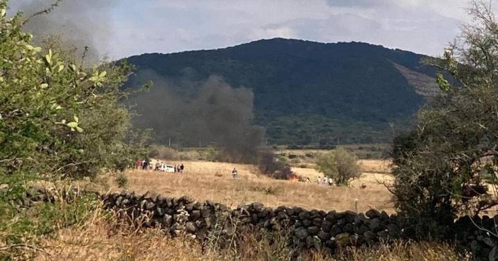 FOTOS | Se desploma aeronave en Purépero, Michoacán y deja múltiples víctimas