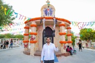 Visitó Carlos Peña Ortiz panteón municipal Sagrado Corazón