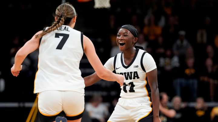 Photos: Iowa women's basketball vs. Evansville at Carver