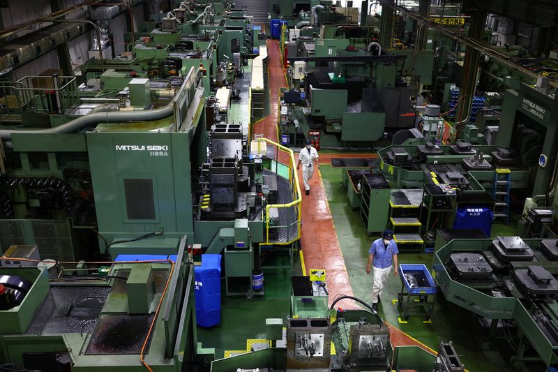 Japan's factory activity falls at fastest pace in 19 months, PMI shows