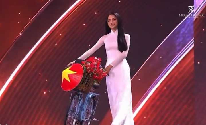 Trans Miss Vietnam explains moving reason behind outfit choice