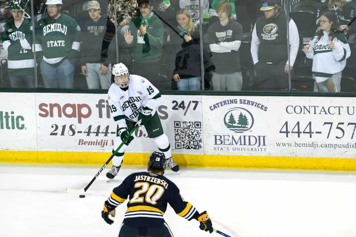 Weekend rewind: Vann Yuhas is up for the challenge Bemidji State posed for him