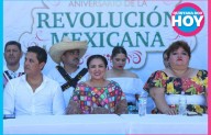 Portomorelenses participan en el 115 aniversario de la Revolución Mexicana