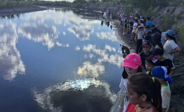 Delegación de la Escuela 2 de Santa Rosa conoció el oeste pampeano