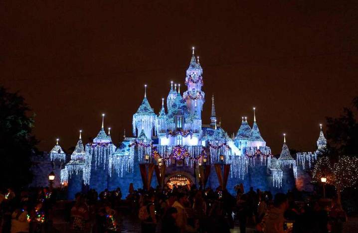 Disneyland keeps Santa and Mickey busy during Christmas season