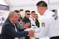 Entrega de Constancias, Méritos y Estímulos económicos a elementos de la Secretaría de Seguridad Ciudadana de Amozoc