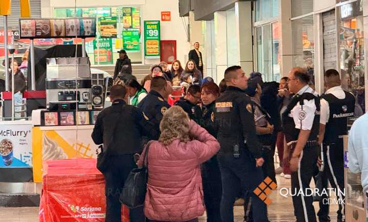 Disparos en Plaza San Jerónimo, por robo a joyería, confirma SSC