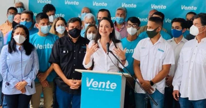 María Corina Machado calificó de chantaje y claudicación las elecciones regionales