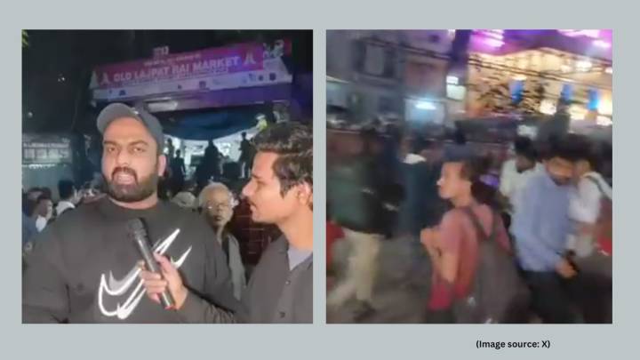 Red Fort blast: Video captures moments before and after explosion, terrified people run in panic