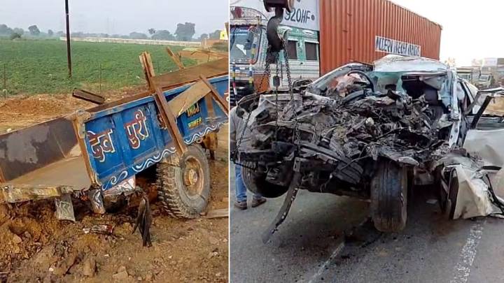 MP News: 5 Dead After Fortuner Rams Into Tractor Trolley In Gwalior