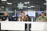 Encabeza el Presidente Pérez Cuéllar reunión de la Mesa de Seguridad