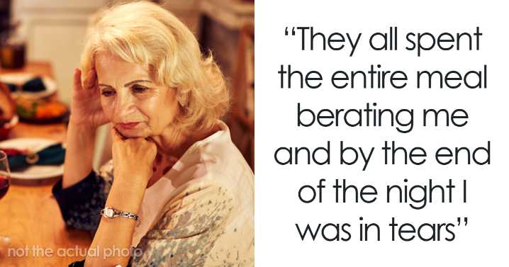 In-Laws Make Fun Of Woman For Thanksgiving Dinner, Say She Ruined The Holiday