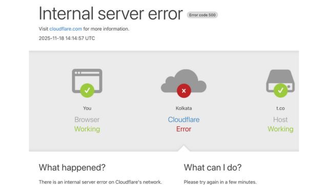 Social Media Downtime: X, ChatGPT, and More Affected by Cloudflare Issues