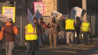 Local 174 strike with plumbers at Muskegon's Shaw Walker remodel, pushing for contract