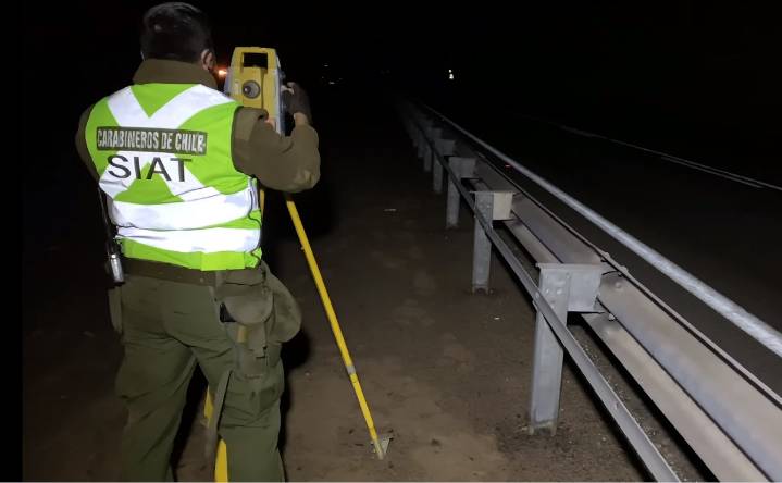 Accidente de tránsito en ruta calderina deja una persona fallecida