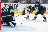 Chicago Blackhawks fall 3-1 to the Seattle Kraken