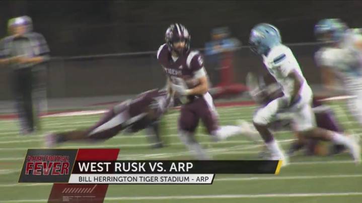 Arp defeats West Rusk to close out regular season