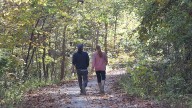 Check out fall colors while walking on the Milwaukee Trail
