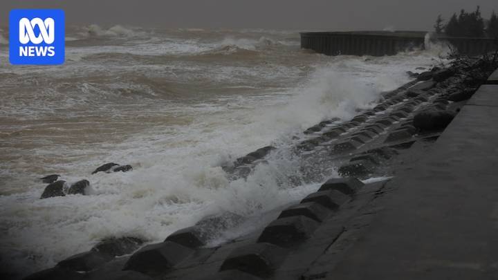 Typhoon Kalmaegi makes landfall in central Vietnam, bringing destructive winds and heavy rains