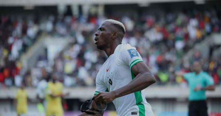 Star striker Osimhen leads Nigeria on bumpy path into World Cup qualifying playoffs