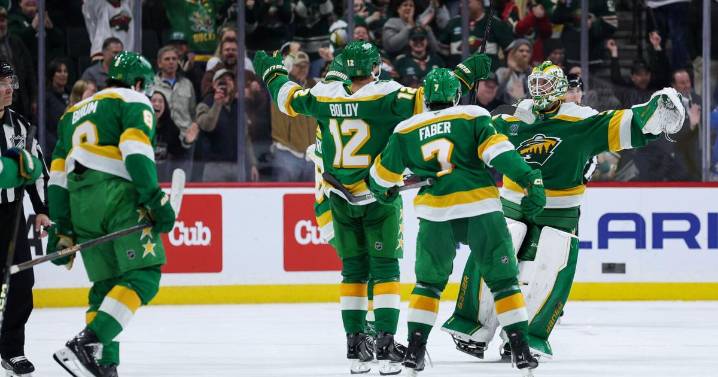 Wallstedt, Boldy carry surging Wild past Hurricanes, 4