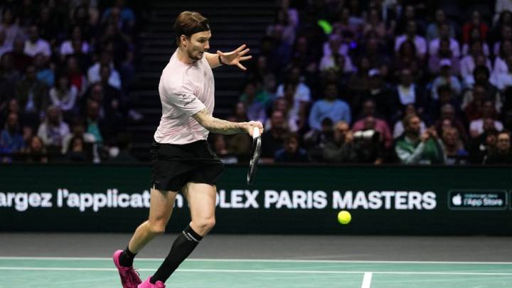 Así reaccionó el kazajo Bublik tras avanzar por primera vez en su carrera a las semifinales de un Máster 1.000 de tenis