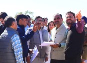 Div Com Jammu reviews progress of dev works by Shri Shiv Khori Shrine Board