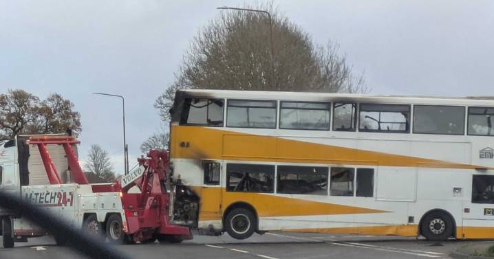 West Lothian schoolchildren forced to flee burning bus 'very quickly'