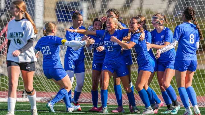 See best photos from Heritage Chistian-Bremen in IHSAA girls soccer title