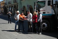 Invierte ayuntamiento de Tlaxcala más de 4 mdp en camión de volteo y grúa para servicios públicos