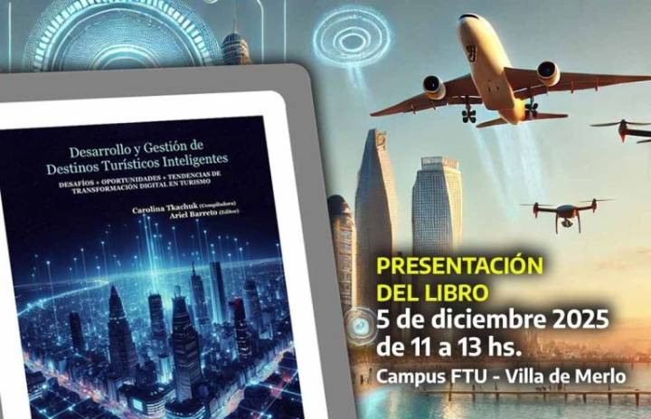 La UNSL presentará un libro sobre turismo inteligente