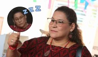 VIDEO: Lenia Batres es captada durmiendo y repartiendo chicles durante sesión del TEPJF